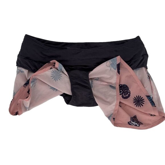 rabbit Shorts Womens MD Surf N Turf 4” Running Board Coral Cloud - Picture 14 of 14